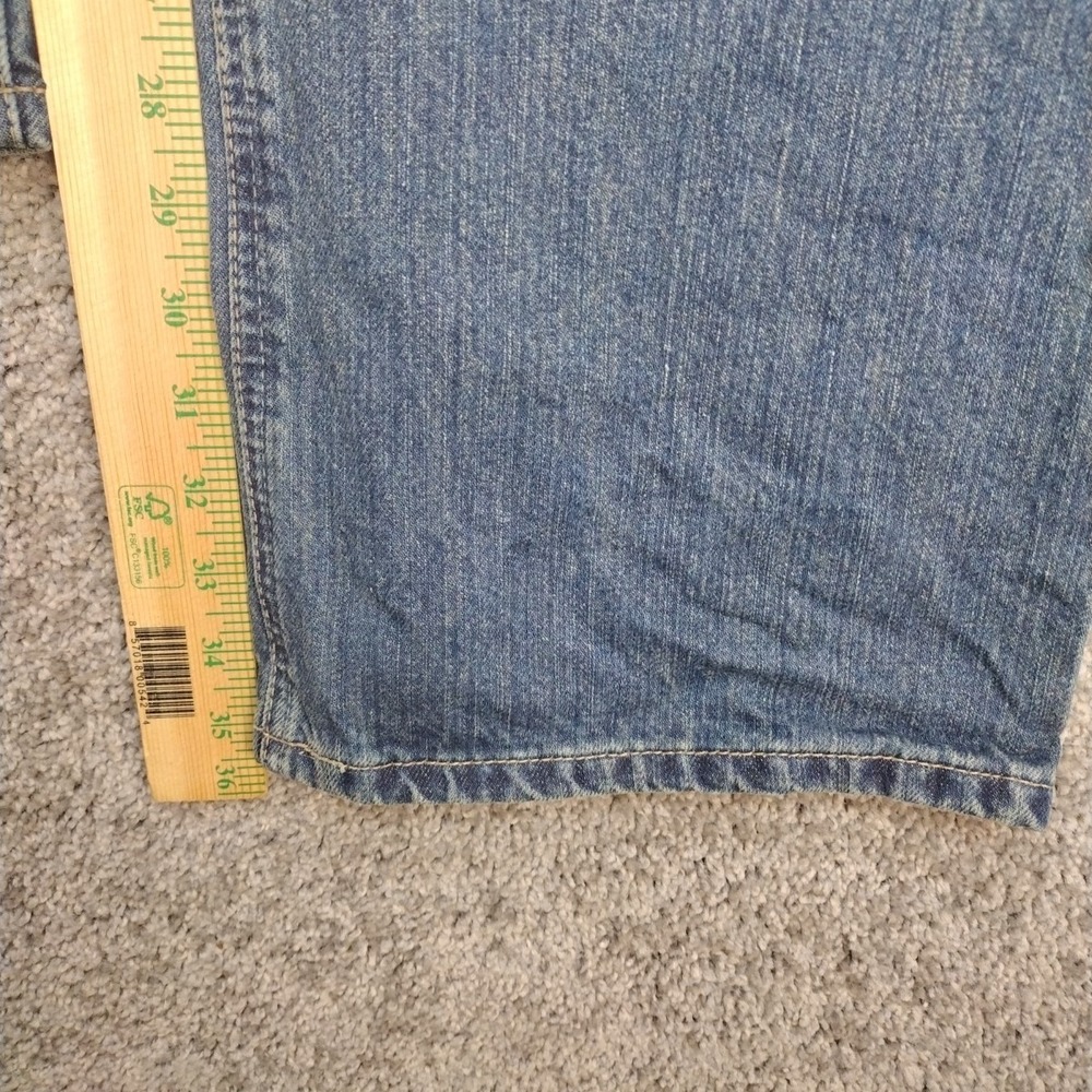 ARIAT M2 Men's 38x36 RELAXED BOOT CUT STITCH 100% COTTON JEANS Mexico Made - Picture 12 of 16
